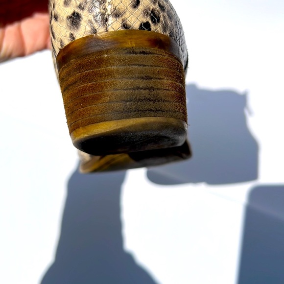 Lucky Brand Snakeskin Breah Booties - Picture 5 of 10